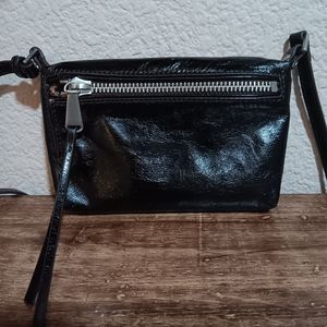 Hobo leather crossbody bag